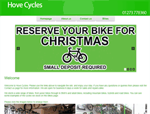 Tablet Screenshot of hovecycles.com